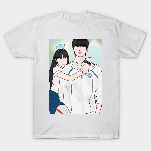 Lovely Runner Korean Drama T-Shirt by ArtRaft Pro